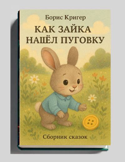 Кригер Борис – Как Зайка нашёл пуговку (Сборник аудиосказок )