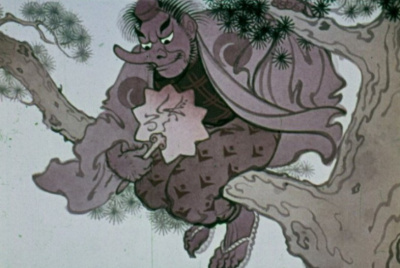 Японская сказка – Веер Тэнгу